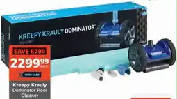Checkers Hyper Kreepy Krauly Dominator Pool Cleaner offer