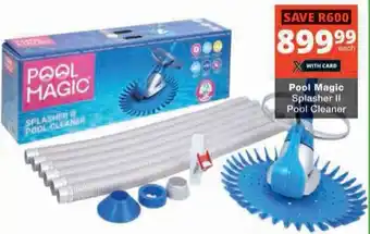 Checkers Hyper Pool Magic Splasher II Pool Cleaner offer