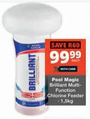 Checkers Hyper Pool Magic Brilliant Multi-Function Chlorine Feeder offer