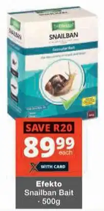 Checkers Hyper Efekto Snailban Bait offer
