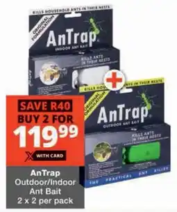Checkers Hyper AnTrap Outdoor/ Indoor Ant Bait offer