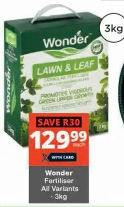 Checkers Hyper Wonder Fertiliser All Variants offer