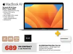 HiFi Corp MacBook Air 13-inch M1 8 Core CPU 7 Core GPU offer