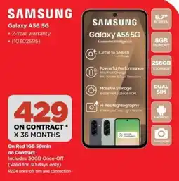 HiFi Corp SAMSUNG Galaxy A56 5G offer