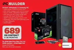 HiFi Corp PC Builder Scout Windows 11 Gaming PC offer