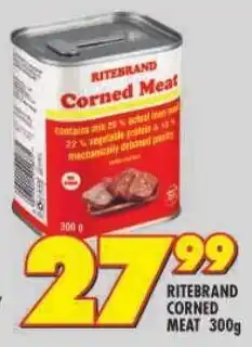 Shoprite Ritebrand Corned Meat offer