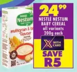 Shoprite Nestlé nestum baby cereal offer