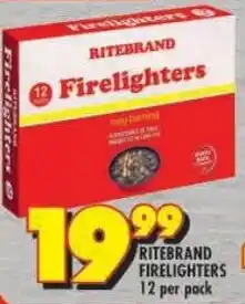 Shoprite Ritebrand Firelighters offer