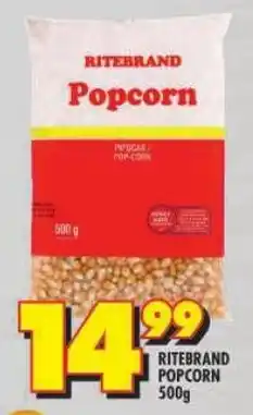 Shoprite Ritebrand Popcorn offer