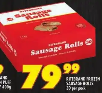 Shoprite Ritebrand frozen sausage rolls offer