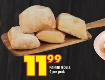 Shoprite Panini rolls offer