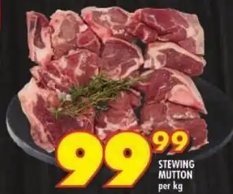 Shoprite Stewing mutton offer