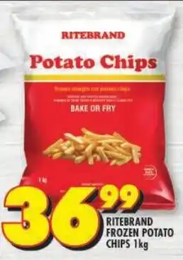 Shoprite Ritebrand frozen potato chips offer