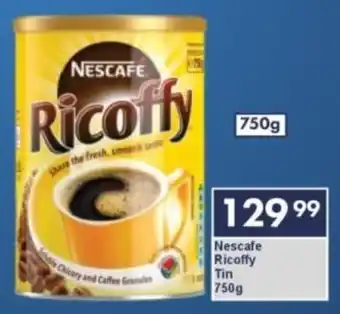 President Hyper Nescafe Ricoffy Tin offer