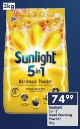 President Hyper Sunlight 5 in 1 Hand Washing Powder offer