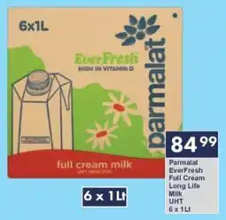 President Hyper Parmalat EverFresh Full Cream Long Life Milk UHT offer