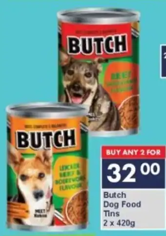 President Hyper Butch Dog Food Tins offer