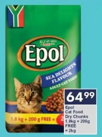 President Hyper Epol Cat Food Dry Chunks offer