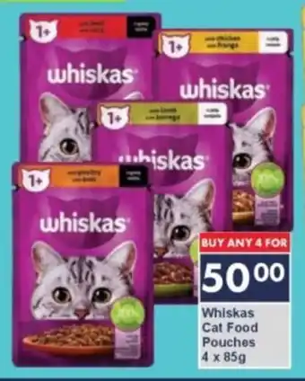 President Hyper Whiskas Cat Food Pouches offer