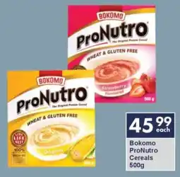 President Hyper Bokomo ProNutro Cereals offer