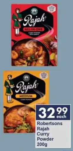 President Hyper Robertsons Rajah Curry Powder offer