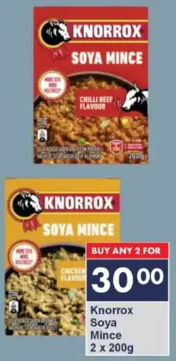 President Hyper Knorrox Soya Mince offer