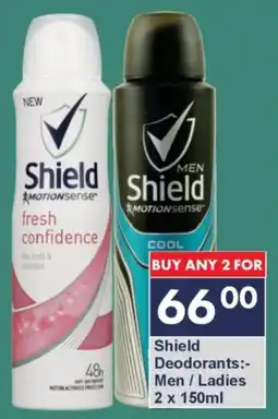 President Hyper Shield Deodorants Men/ Ladies offer