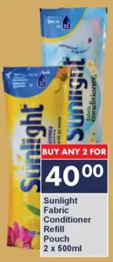 President Hyper Sunlight Fabric Conditioner Refill Pouch offer
