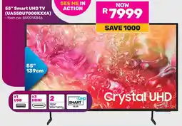 Game SAMSUNG 55" Smart UHD TV offer