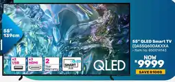 Game SAMSUNG 55" QLED Smart TV offer