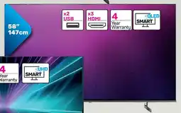 Game Hisense 58" QLED Smart TV offer