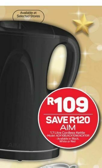 Pick n Pay Aim kettle offer