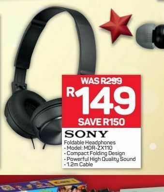Pick n Pay Sony headphones offer