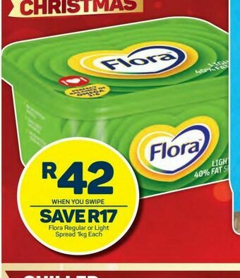 Pick n Pay Flora fat spread offer