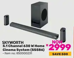 Game SKYWORTH 5.1 Channel 630 W Home Cinema System offer