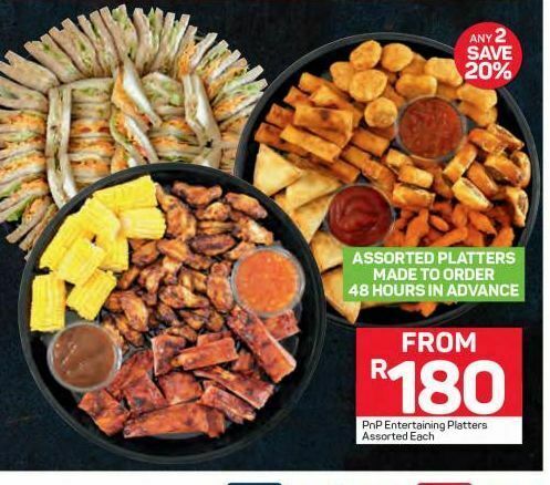 Platter offer at Pick n Pay