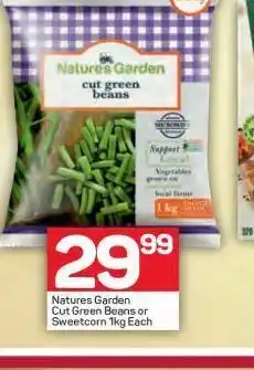 Pick n Pay Nature's garden frozen beans offer