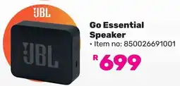 Game JBL Go Essential Speaker offer