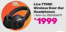 Game JBL Live 770NC Wireless Over-Ear Headphones offer