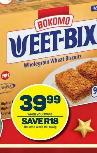 Pick n Pay Bokomo weet-bix offer