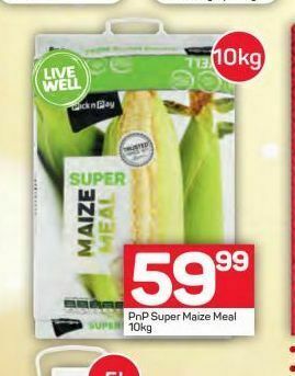 Pick n Pay Pnp maize meal offer