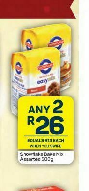 Pick n Pay Snowflake cake wheat flour 2 offer