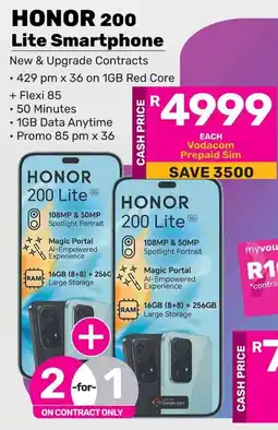 Game Honor 200 Lite Smartphone offer