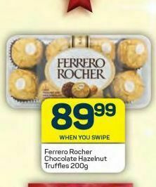 Pick n Pay Ferrero rocher chocolates offer