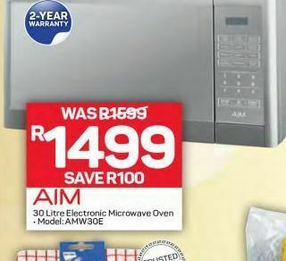 Pick n Pay Aim microwave offer