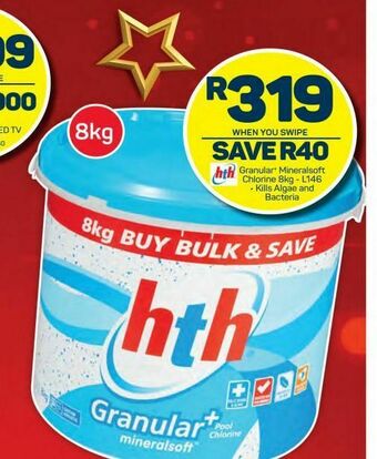 Pick n Pay Hth mineral pool chlorine offer
