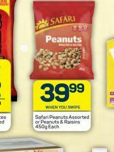 Pick n Pay Safari peanuts offer
