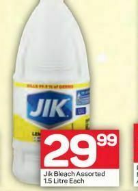 Pick n Pay Jik bleach offer