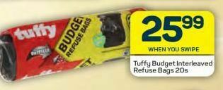 Pick n Pay Tuffy refuse bags offer