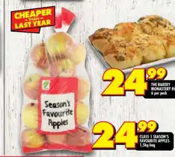 Shoprite CLASS 1 SEASON'S FAVOURITE APPLES offer